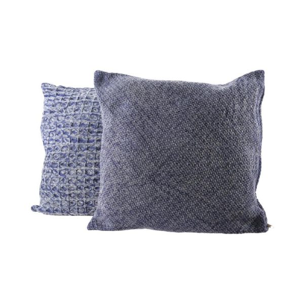 CUSCINO COTONE 80X80 CMSTONEWASH ASS.BLU CUSCINO COTONE 80X80 CMSTONEWASH ASS.BLU