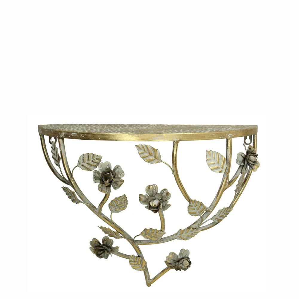 CONSOLLE METALLO 44,5X20 CM H.35 CM ORO CONSOLLE METALLO 44,5X20 CM H.35 CM ORO
