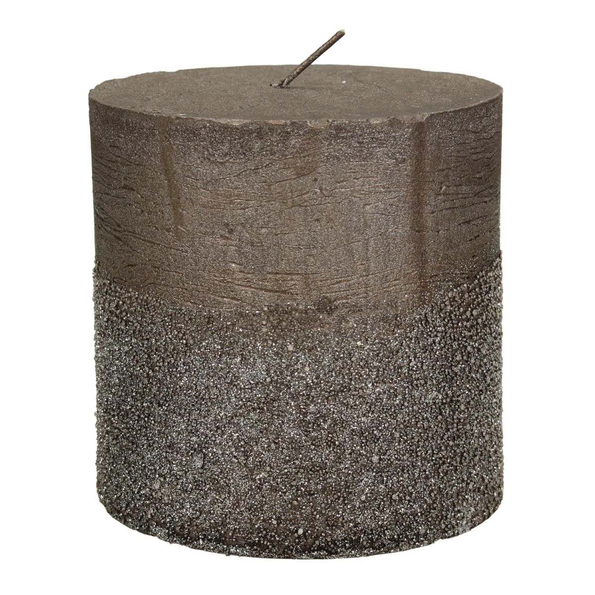 CERO GLITTERATO D.10 CMH.10 CM ORE 65 MARRONE CERO GLITTERATO D.10 CMH.10 CM ORE 65 MARRONE