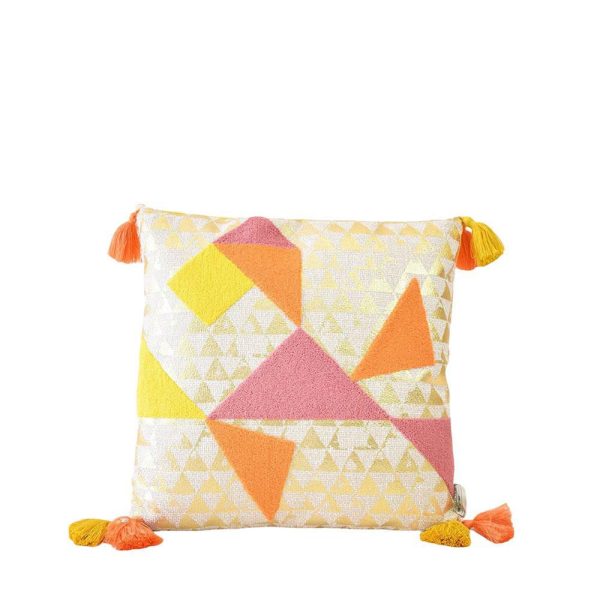 CUSCINO TESSUTO 60X60 CM H.8 CM MULTICOLOR CUSCINO TESSUTO 60X60 CM H.8 CM MULTICOLOR