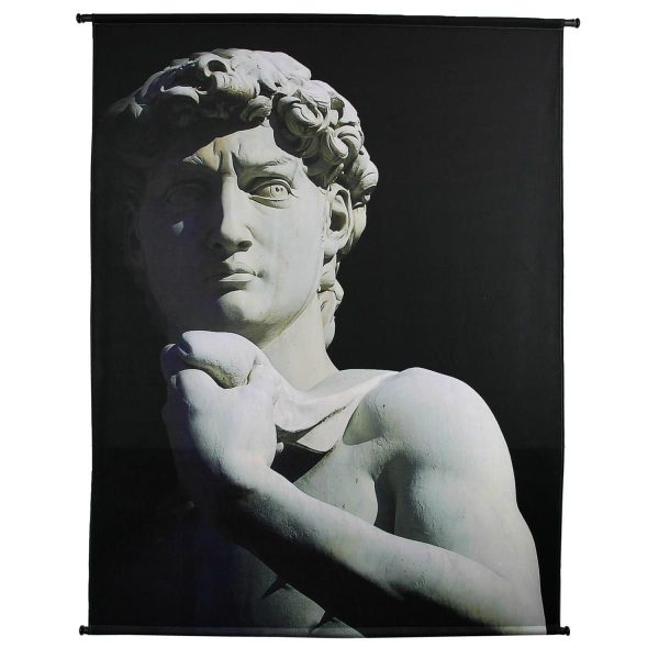 ARAZZO -DAVID- VELLUTO 140X170 CM NERO ARAZZO -DAVID- VELLUTO 140X170 CM NERO