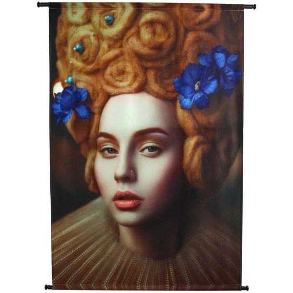 ARAZZO -LADY COLLAR- VELLUTO 105X136 CM AMBRA ARAZZO -LADY COLLAR- VELLUTO 105X136 CM AMBRA