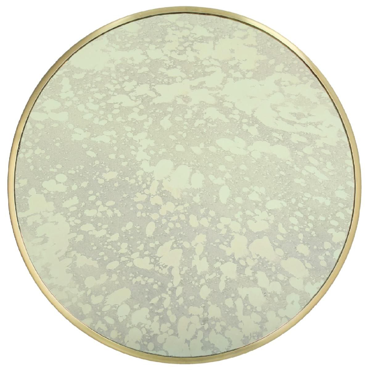 SPECCHIO METALLO INOSSIDABILE TONDO D.50 CM OTTONE SPECCHIO METALLO INOSSIDABILE TONDO D.50 CM OTTONE