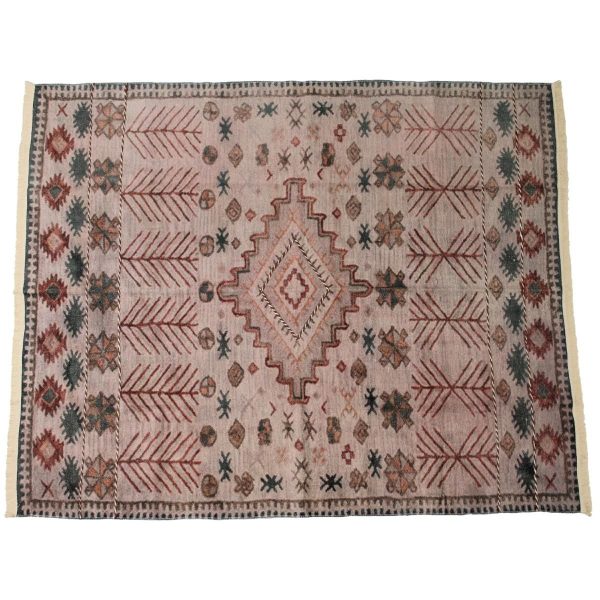 TAPPETO COTONE RETTANGOLARE 120X180 CM BEIGE TAPPETO COTONE RETTANGOLARE 120X180 CM BEIGE