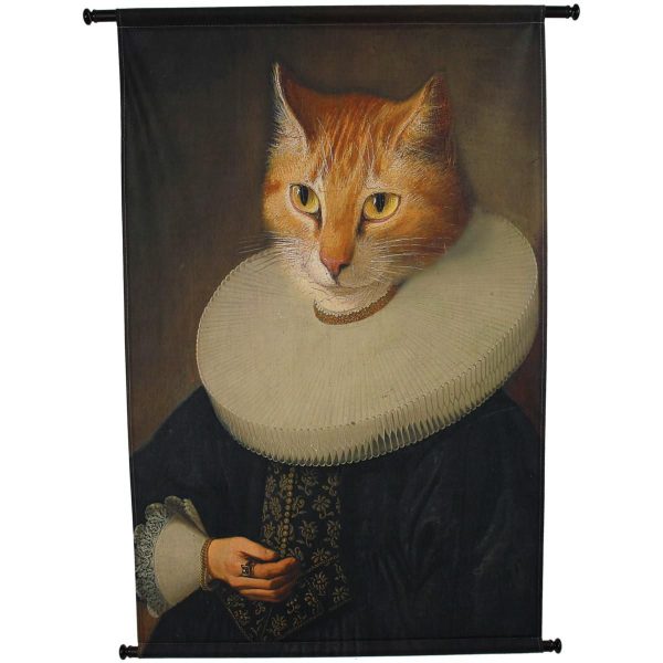 ARAZZO -CAT COLLAR- VELLUTO 83X110 CM MARRONE ARAZZO -CAT COLLAR- VELLUTO 83X110 CM MARRONE