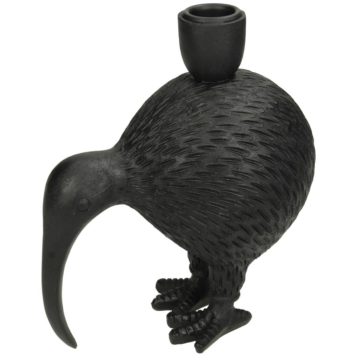 CANDELIERE POLIRESINA -BIRD- 15X9,5 CM H.18 CM NERO CANDELIERE POLIRESINA -BIRD- 15X9,5 CM H.18 CM NERO