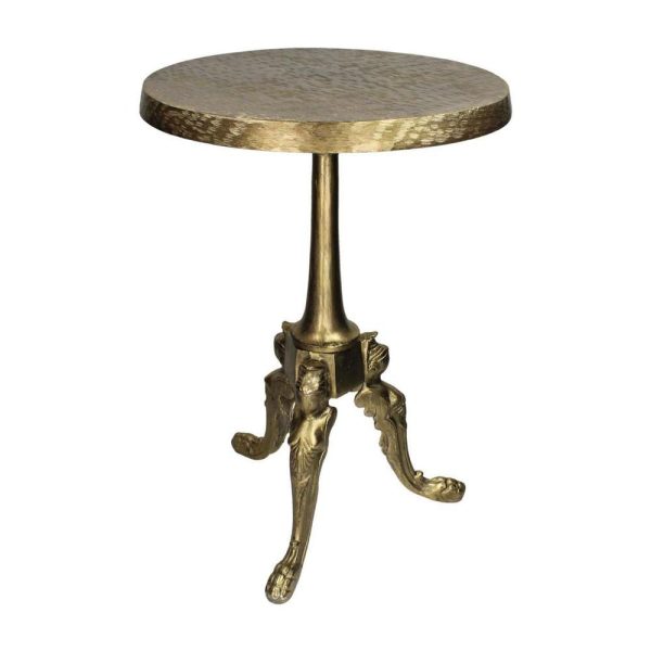 TAVOLO METALLO D.39 CM H.59 CM ORO TAVOLO METALLO D.39 CM H.59 CM ORO