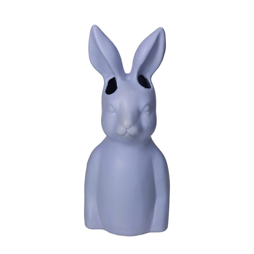 CONIGLIO VASO CERAMICA 11,7X11 CM H.27,6 CM VIOLA