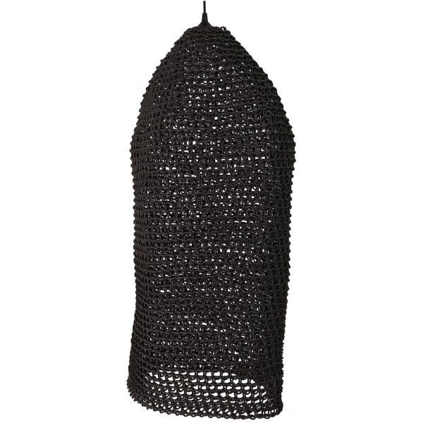 LAMPADARIO CARTA D.35 CM H.80 CM NERO LAMPADARIO CARTA D.35 CM H.80 CM NERO