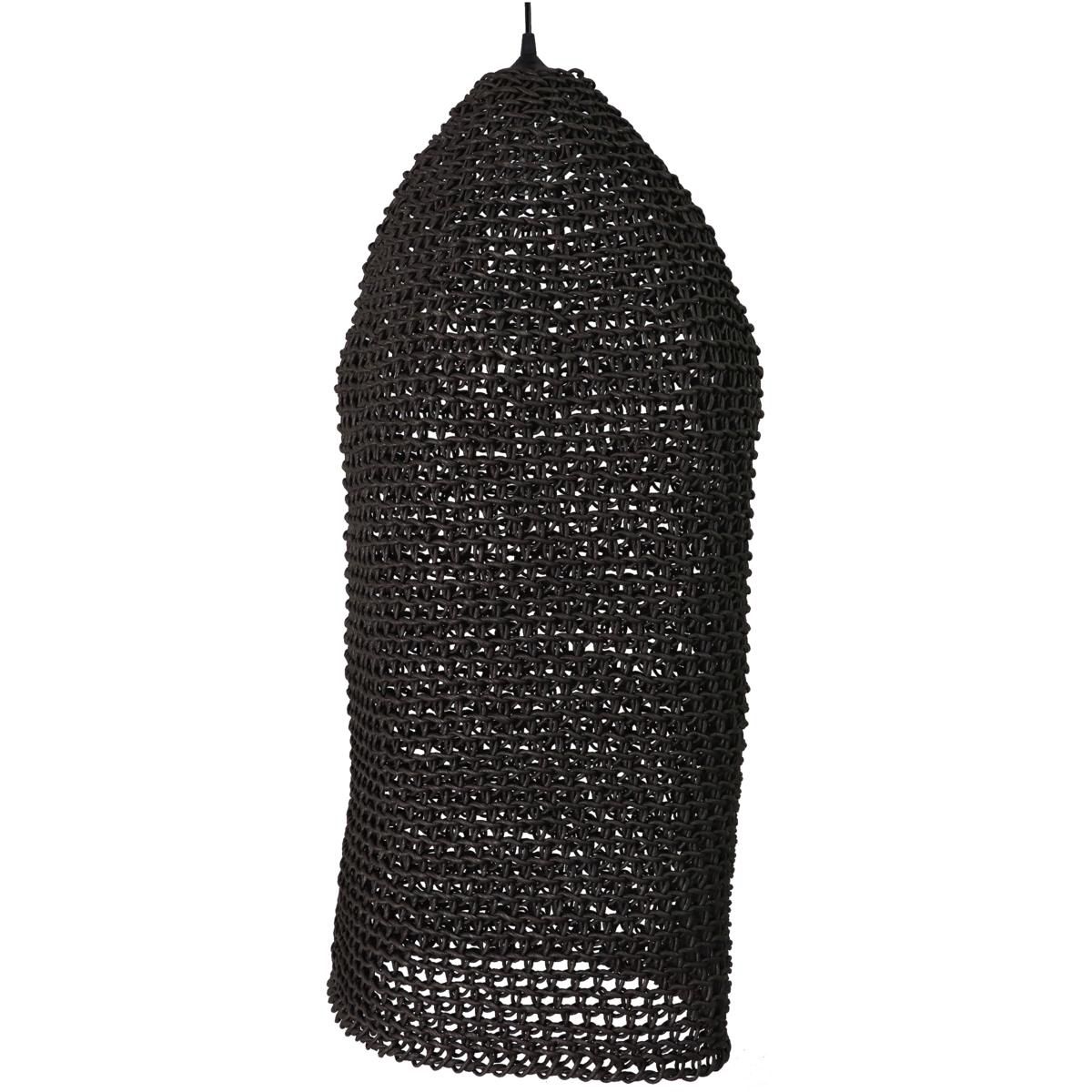 LAMPADARIO CARTA D.35 CM H.80 CM NERO LAMPADARIO CARTA D.35 CM H.80 CM NERO