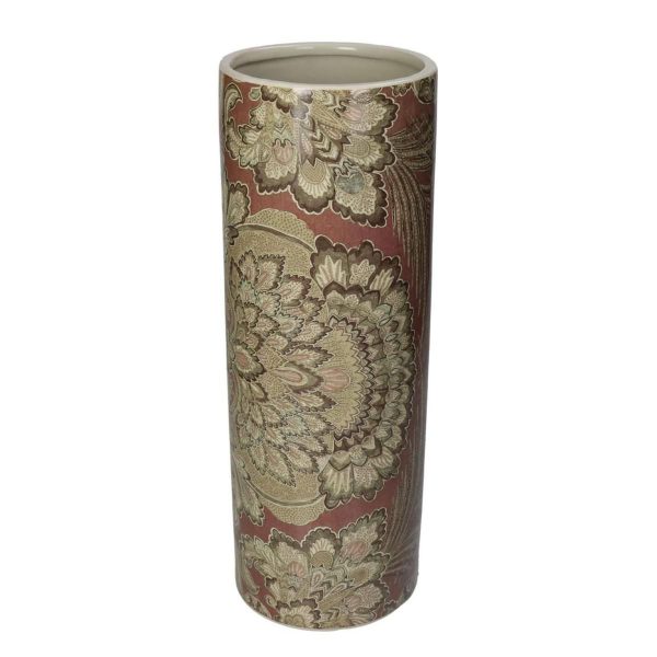 VASO CERAMICA D.12,2 CMH.34,8 CM MALVA VASO CERAMICA D.12,2 CMH.34,8 CM MALVA