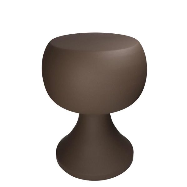 TAVOLO METALLO D.39 CM H.52 CM MARRONE TAVOLO METALLO D.39 CM H.52 CM MARRONE