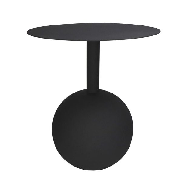 TAVOLO METALLO D.38 CM H.41 CM NERO TAVOLO METALLO D.38 CM H.41 CM NERO