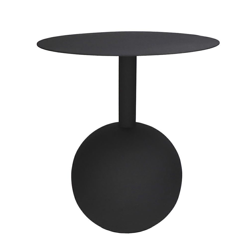 TAVOLO METALLO D.38 CM H.41 CM NERO TAVOLO METALLO D.38 CM H.41 CM NERO