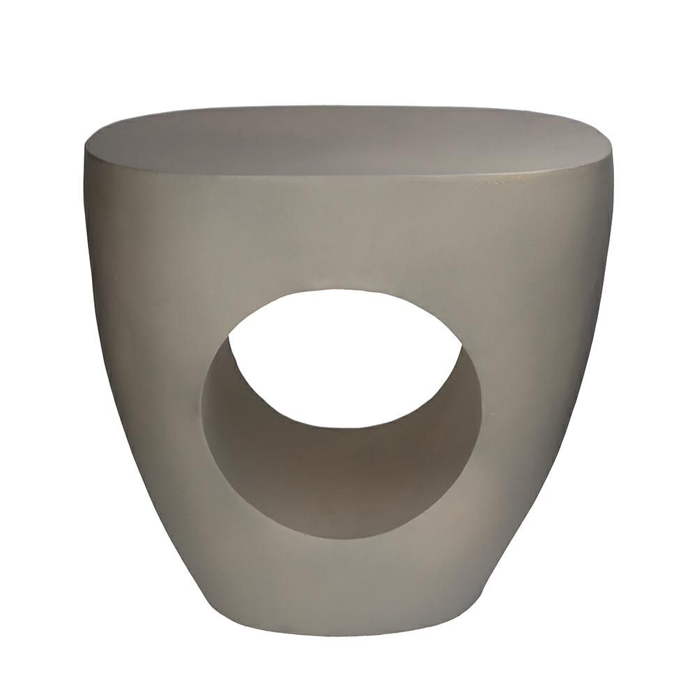 TAVOLO METALLO 47X28 CMH.47 CM AVORIO TAVOLO METALLO 47X28 CMH.47 CM AVORIO