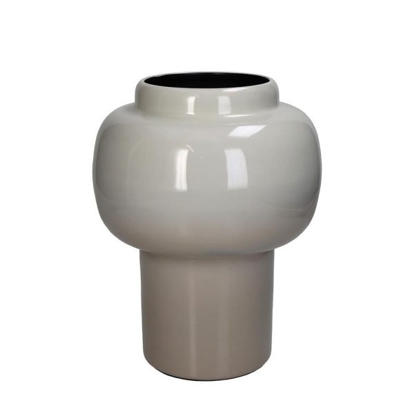 VASO METALLO D.20 CM H.26 CM CREMA VASO METALLO D.20 CM H.26 CM CREMA
