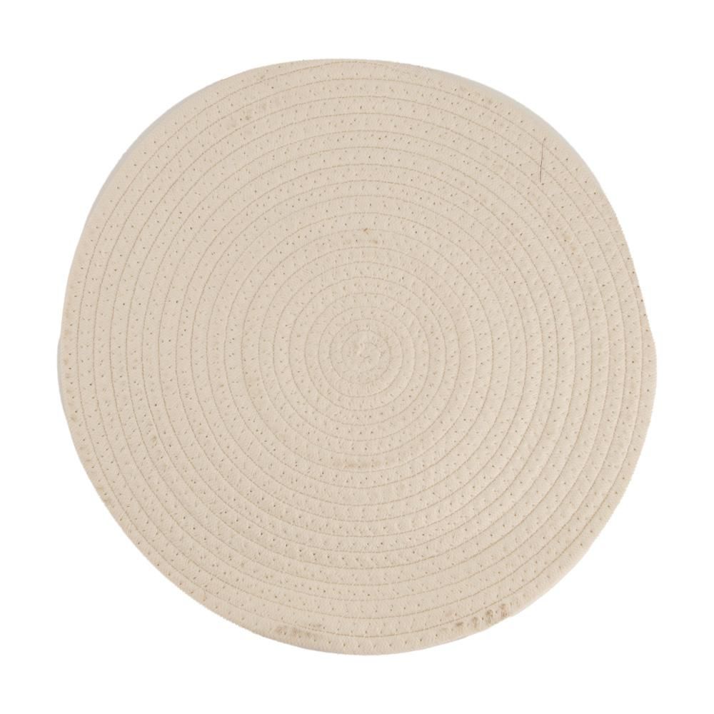 TOVAGLIETTA COTONE D.38CM PANNA