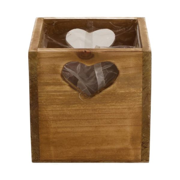 CASSETTO LEGNO C/PLASTICA 9,5X9,5 CM H.9,5 CM NATURALE CASSETTO LEGNO C/PLASTICA 9,5X9,5 CM H.9,5 CM NATURALE