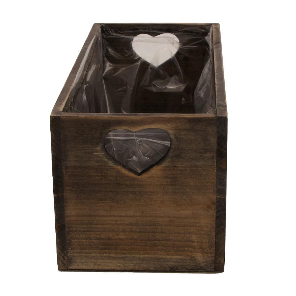 CASSETTO LEGNO C/PLASTICA 28X12 CM H.12 CM NERO ANTICATO CASSETTO LEGNO C/PLASTICA 28X12 CM H.12 CM NERO ANTICATO