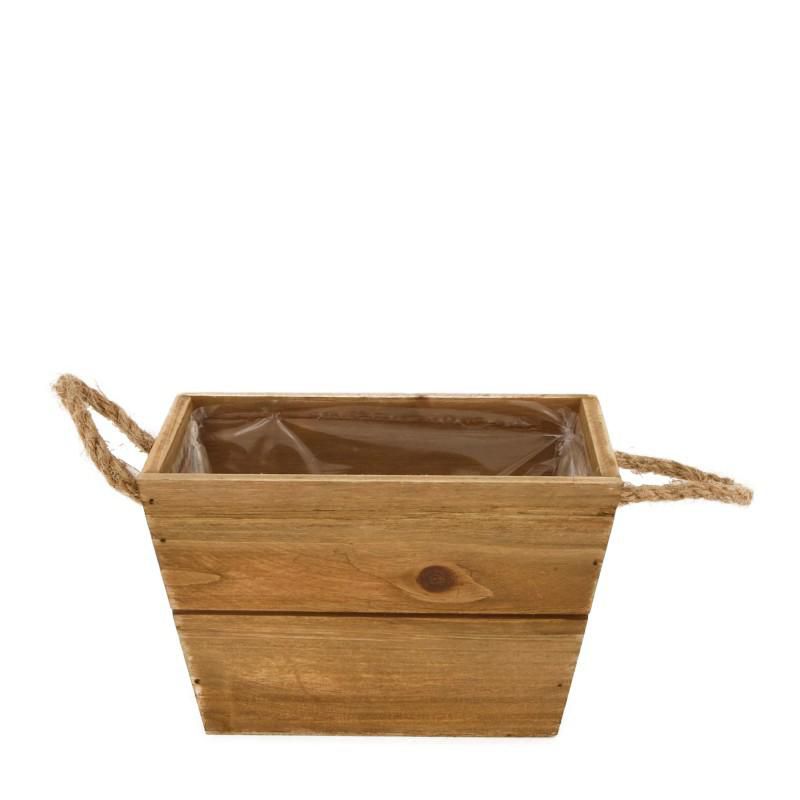 CASSETTA LEGNO C/MANICICORDA 18X12 CM H.12 CM NATURALE CASSETTA LEGNO C/MANICICORDA 18X12 CM H.12 CM NATURALE