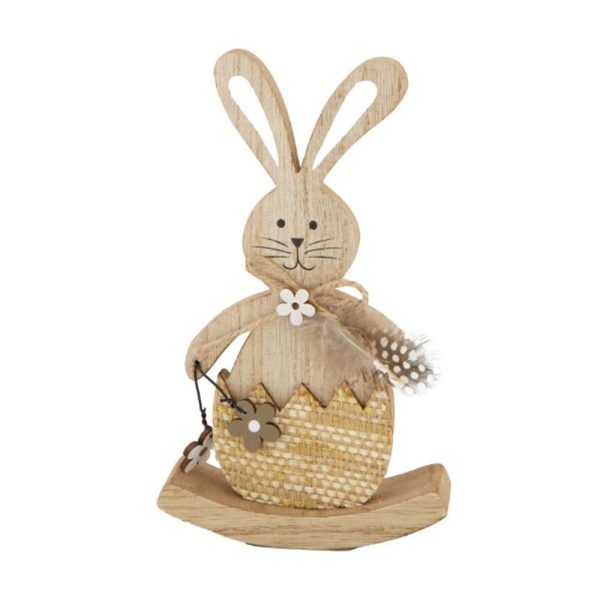 CONIGLIO MDF 10,5X3X18 CM NATURALE CONIGLIO MDF 10,5X3X18 CM NATURALE