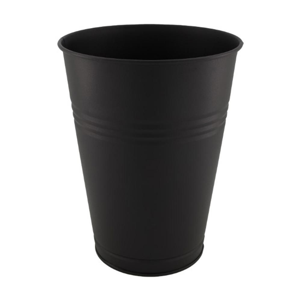 VASO METALLO D.23,5 CM H.30 CM NERO MATT VASO METALLO D.23,5 CM H.30 CM NERO MATT