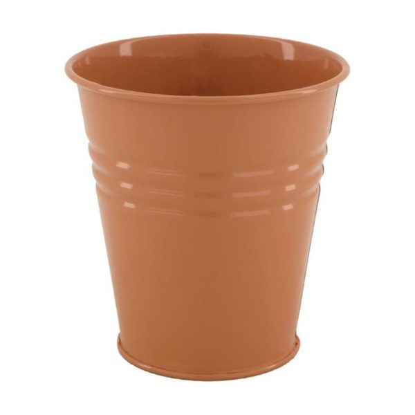 VASO METALLO D.12 CM H.12 CM SALMONE VASO METALLO D.12 CM H.12 CM SALMONE