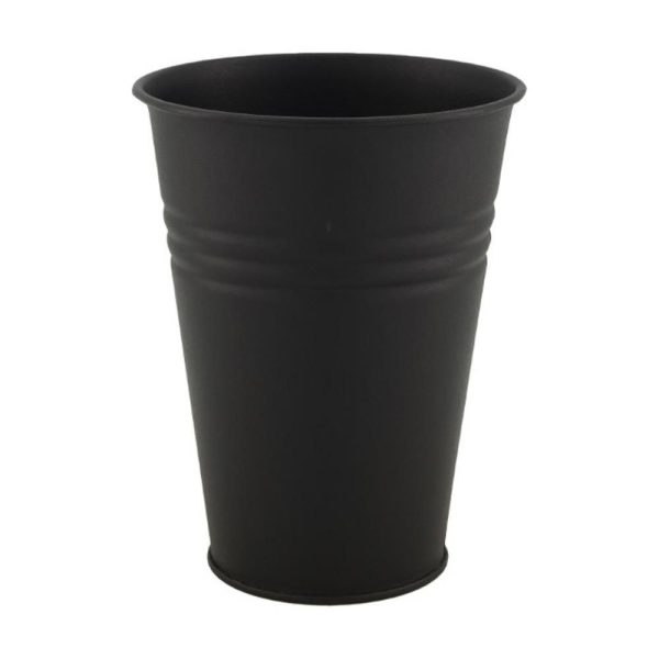 VASO METALLO D.13 CM H.17 CM NERO MATT VASO METALLO D.13 CM H.17 CM NERO MATT