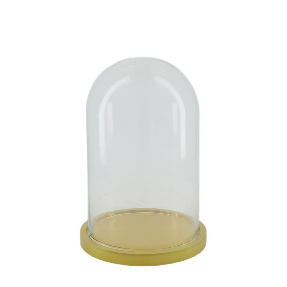 CALOTTA VETRO C/BASE D.17 H.25 CM TRASPARENTE CALOTTA VETRO C/BASE D.17 H.25 CM TRASPARENTE