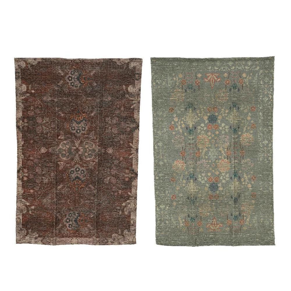 TAPPETO TESSUTO 180X120CM C/DECORAZIONI 2ASS. MULTICOLOR TAPPETO TESSUTO 180X120CM C/DECORAZIONI 2ASS. MULTICOLOR