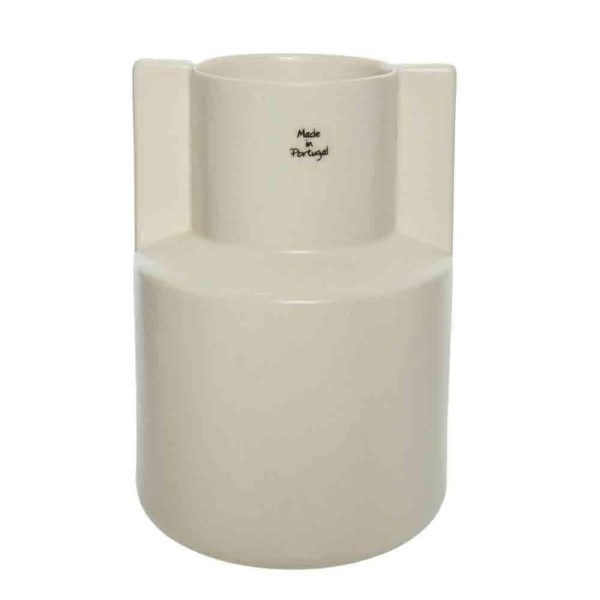 VASO TERRACOTTA D.19 CMH.28,5 CM BIANCO VASO TERRACOTTA D.19 CMH.28,5 CM BIANCO