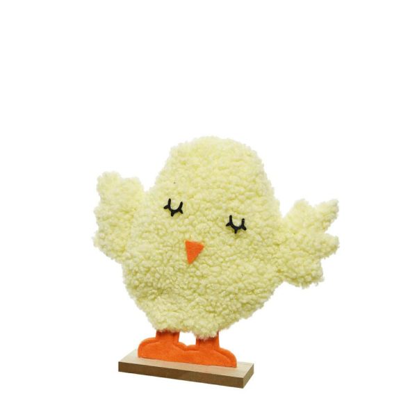 PULCINO TEDDY 5X30 CM H.27 CM GIALLO PULCINO TEDDY 5X30 CM H.27 CM GIALLO