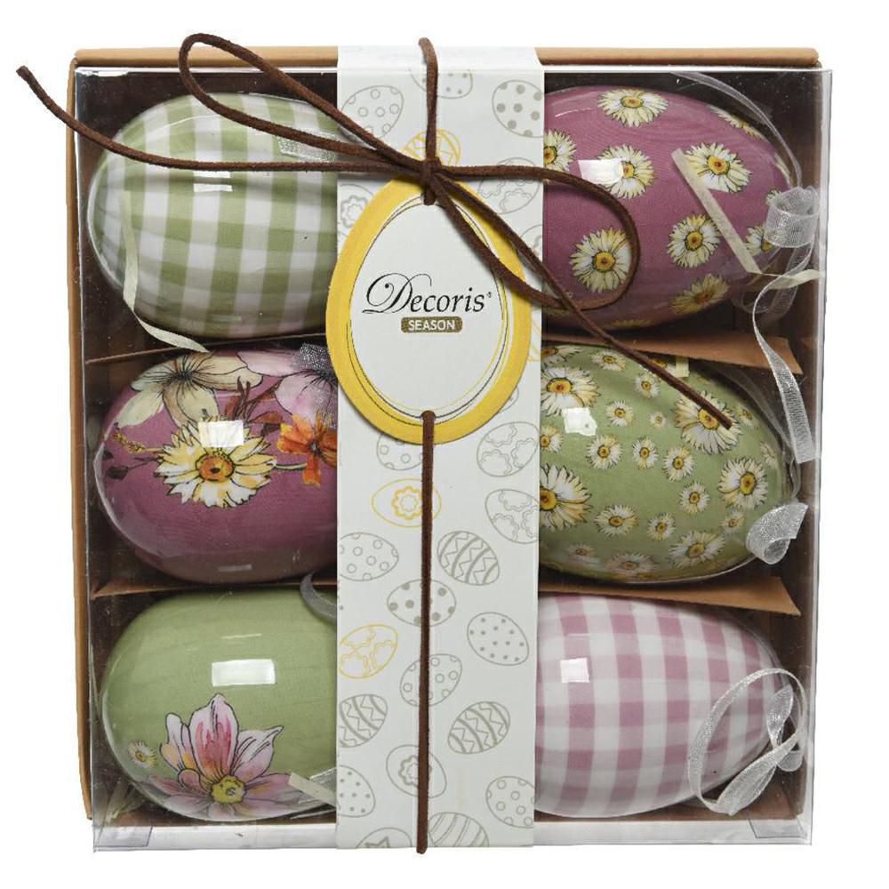 SET 6 UOVA FOAM D.5 CM H.7,5 CM ASSORTITE SET 6 UOVA FOAM D.5 CM H.7,5 CM ASSORTITE