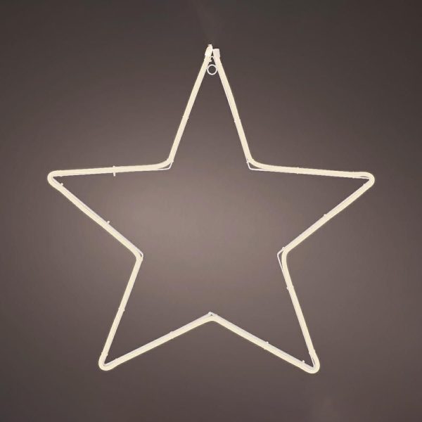 STELLA LUMINOSA 202LED D.57 CM L.CALDA -STAR- ESTERNO STELLA LUMINOSA 202LED D.57 CM L.CALDA -STAR- ESTERNO