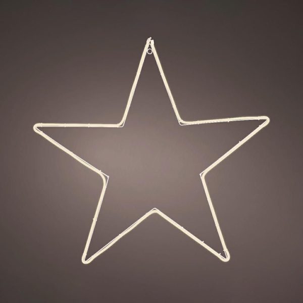 STELLA LUMINOSA 278LED D.77 CM L.CALDA -STAR- ESTERNO STELLA LUMINOSA 278LED D.77 CM L.CALDA -STAR- ESTERNO