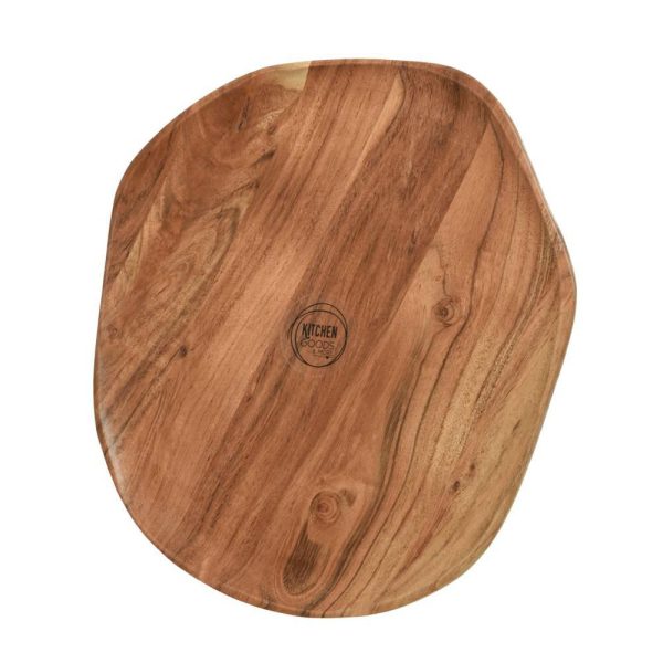PIATTO LEGNO ACACIA D.32 CM NATURALE