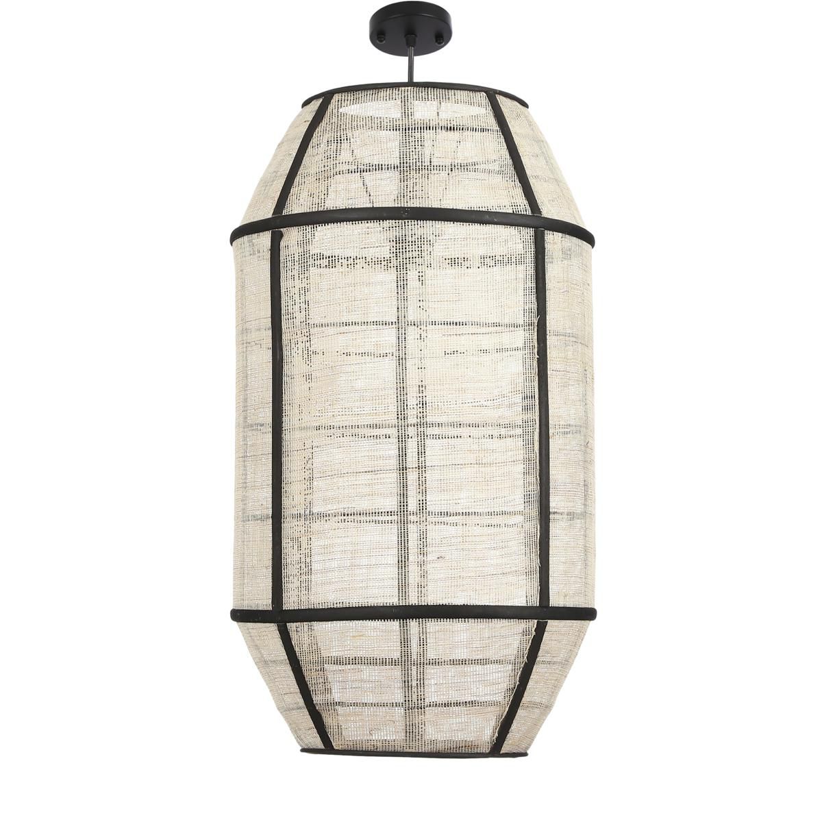 LAMPADARIO LEGNO D.32,5CM H.58 CM -PELLA- BIANCO/NERO LAMPADARIO LEGNO D.32,5CM H.58 CM -PELLA- BIANCO/NERO