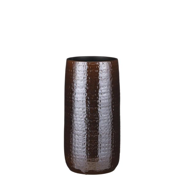 VASO CERAMICA D.25 CM H.50 CM -FLOYD- MARRONE VASO CERAMICA D.25 CM H.50 CM -FLOYD- MARRONE