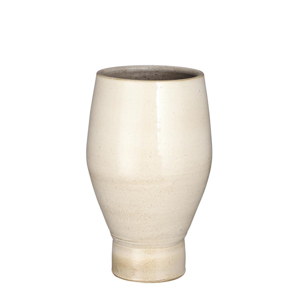VASO CERAMICA D.17 CM H.28 CM -MERLE- PANNA VASO CERAMICA D.17 CM H.28 CM -MERLE- PANNA