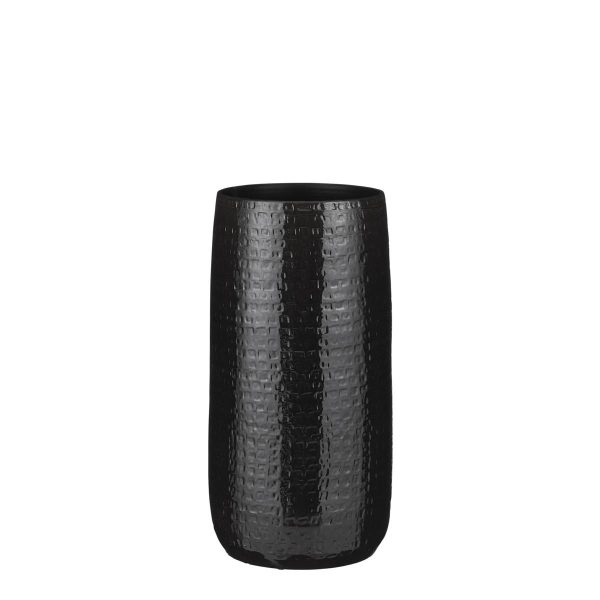 VASO CERAMICA D.25 CM H.50 CM -FLOYD- NERO VASO CERAMICA D.25 CM H.50 CM -FLOYD- NERO