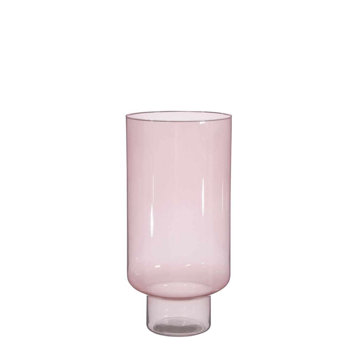 VASO VETRO RICICLATO D.24 CM H.50 CM -FALLON- ROSA VASO VETRO RICICLATO D.24 CM H.50 CM -FALLON- ROSA