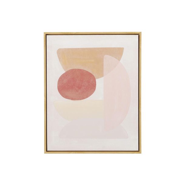 QUADRO DECORATIVO 40X50CM H.3,5 CM -ALENE- ROSA QUADRO DECORATIVO 40X50CM H.3,5 CM -ALENE- ROSA