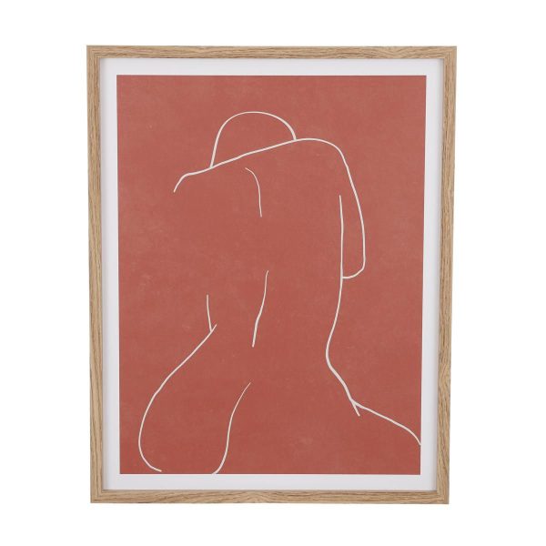 QUADRO DECORATIVO 45X57CM H.1,5 CM -ANGELO- ROSA QUADRO DECORATIVO 45X57CM H.1,5 CM -ANGELO- ROSA