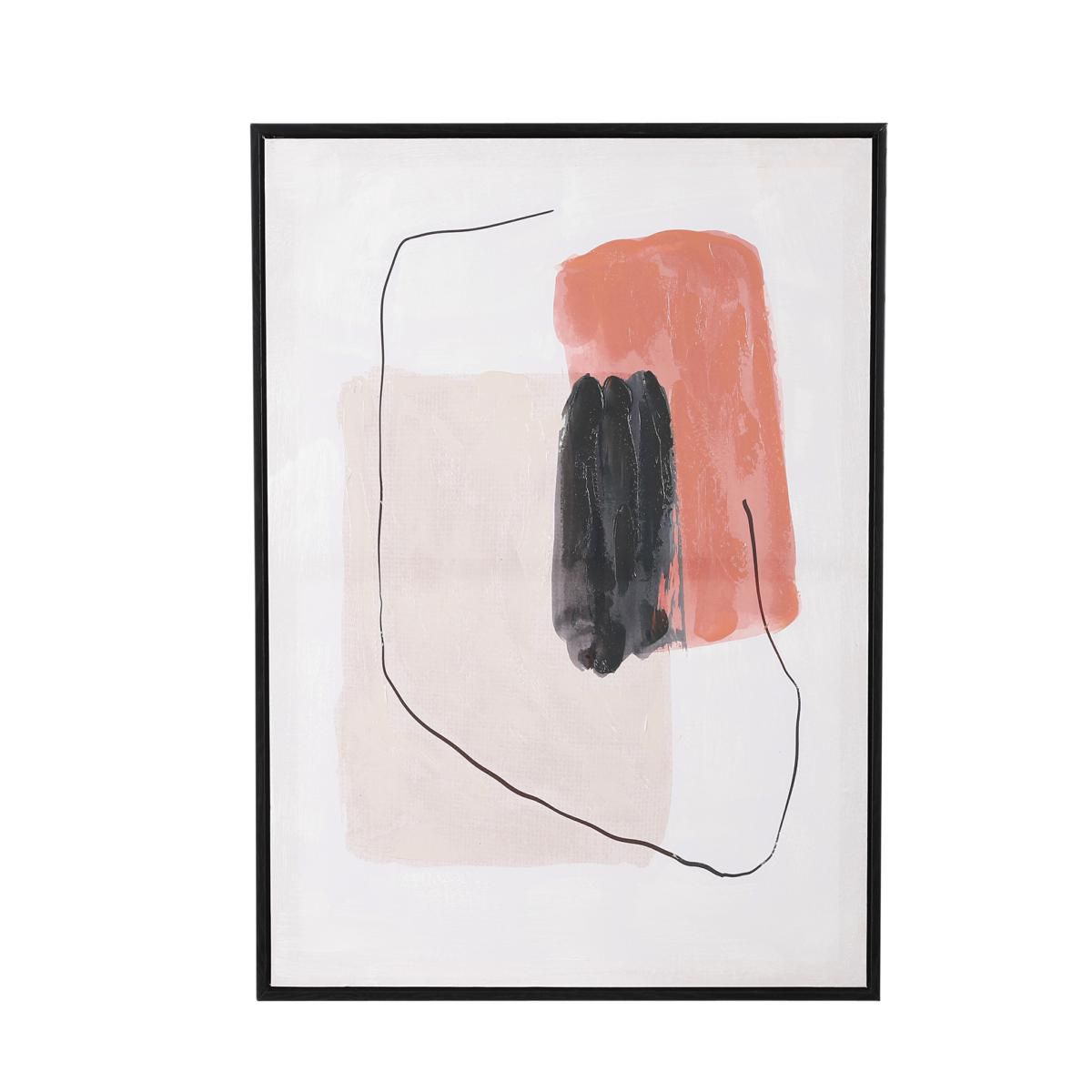 QUADRO DECORATIVO 70X50CM H.3,5 CM BIANCO/TORTORA QUADRO DECORATIVO 70X50CM H.3,5 CM BIANCO/TORTORA