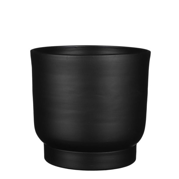 VASO CERAMICA D.26 CM H.23 CM -THIAGO- NERO VASO CERAMICA D.26 CM H.23 CM -THIAGO- NERO