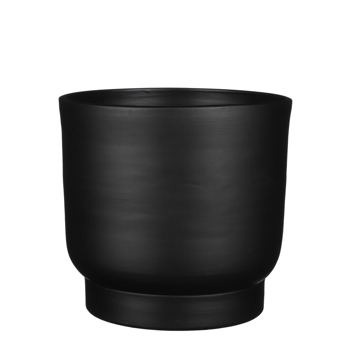 VASO CERAMICA D.26 CM H.23 CM -THIAGO- NERO VASO CERAMICA D.26 CM H.23 CM -THIAGO- NERO