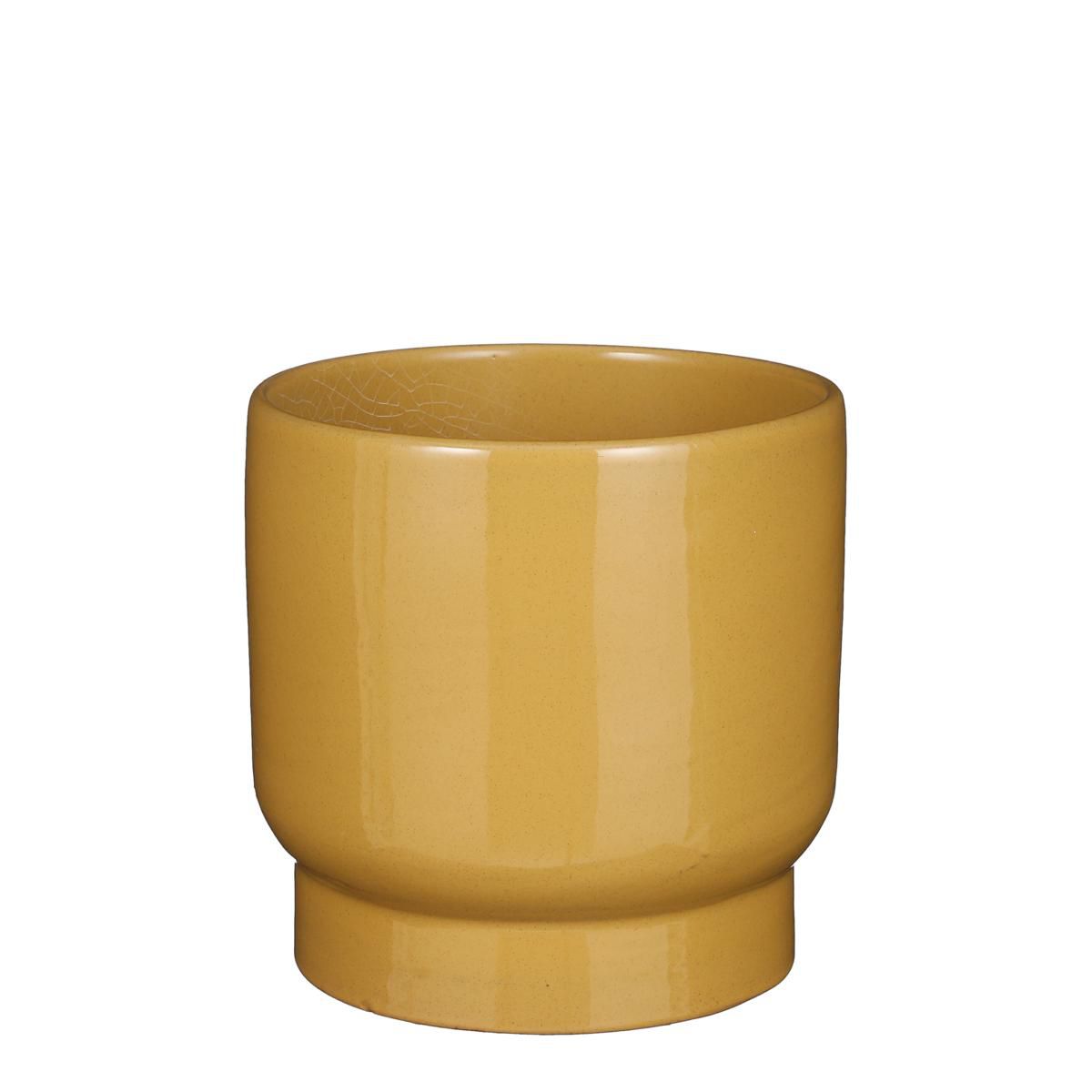 VASO CERAMICA D.22 CM H.20 CM -THIAGO- OCRA