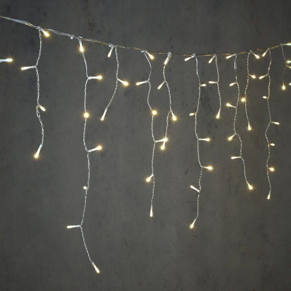 TENDA 200 LED 4,8MT. L.CALDA F.BIANCO ESTERNO TENDA 200 LED 4,8MT. L.CALDA F.BIANCO ESTERNO