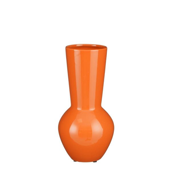 VASO CERAMICA D.18 CM H.35 CM -LORA- ARANCIO VASO CERAMICA D.18 CM H.35 CM -LORA- ARANCIO
