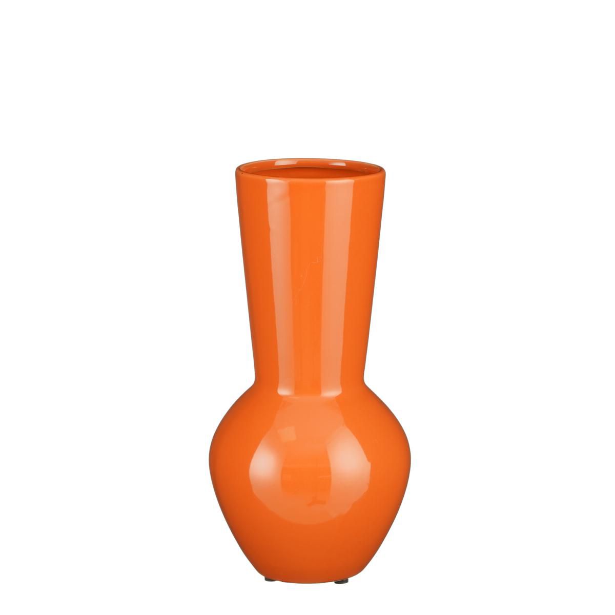 VASO CERAMICA D.18 CM H.35 CM -LORA- ARANCIO VASO CERAMICA D.18 CM H.35 CM -LORA- ARANCIO